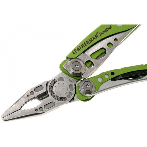 Мультитул LEATHERMAN Skeletool Green 7 инстр., 6,6/10 см,