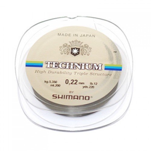 Леска Shimano Technium line 200м 0, 14мм individal box 2.45кг