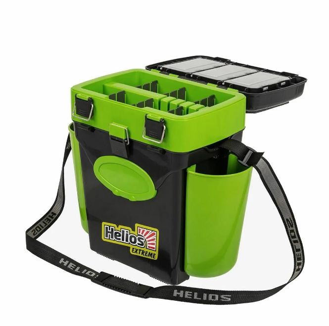 Ящик зимний "FishBox" (10л) зеленый Helios