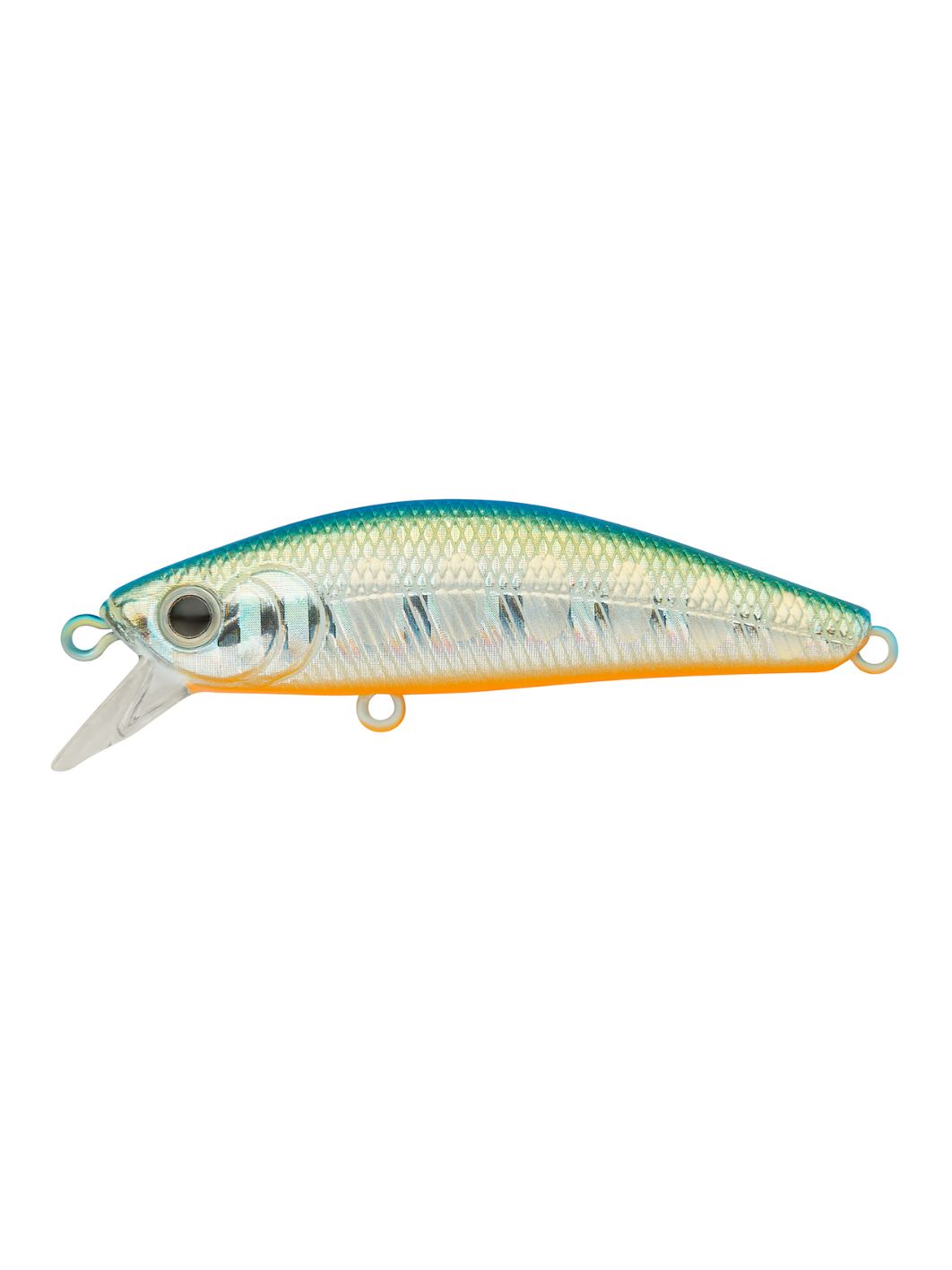 Воблер Минноу Strike Pro Skinny Mini 50S,  50 мм,  4, 5 гр,  Тонущий,  цвет: A150-713 UV Blue Silver OB,  (EG-222A#A150-713)