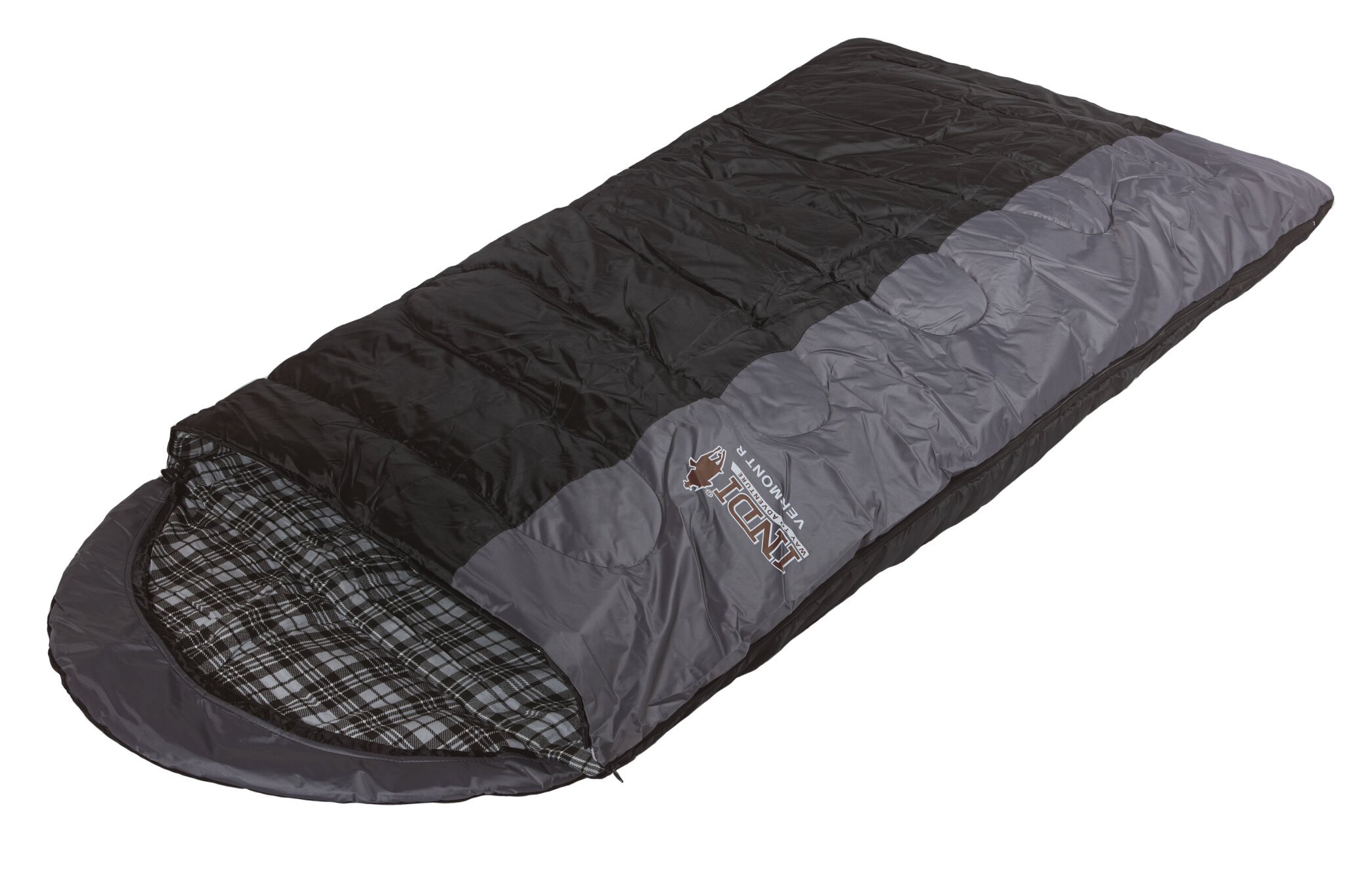 Спальный мешок VERMONT L-zip от -8 С (с подголовником 230x90см)