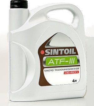 SINTEC ATF III 4L трансмиссионное масло