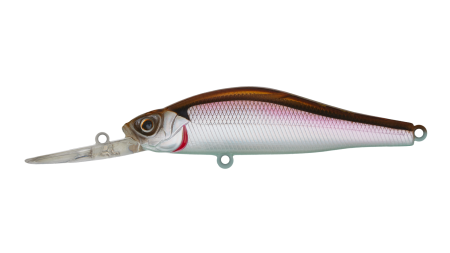 Воблер Минноу Strike Pro Archback Deep 100SP,  100 мм,  21, 4 гр,  Загл. 2, 0м.-5, 0м.,  Нейтральный,  цвет: A010-EP Black Back Silver,  (EG-125BL-SP#A010-EP)