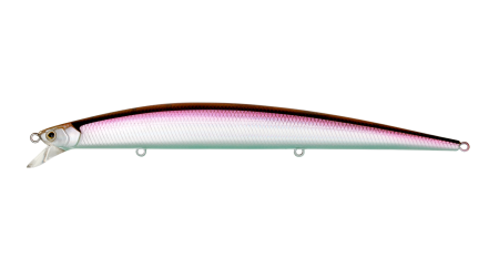Воблер Минноу Strike Pro Koffana 175F,  175 мм,  27, 4 гр,  Загл. 0, 5м.-1, 5м.,  Плавающий,  цвет: A53T-EP Silver Smelt UV,  (EG-145B-F#A53T-EP)
