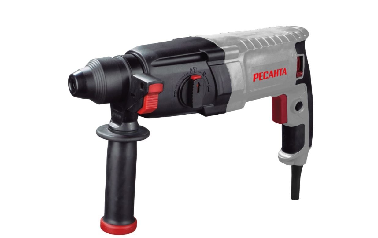 перфоратор ресанта п-32-1000к (1000вт, 3 режима, sds plus, 5,2 дж) 75/3/3