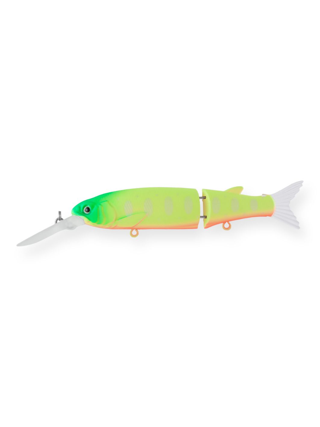 Воблер Составной Strike Pro Glider-X 105L,  105 мм,  14, 4 гр,  Загл. 1, 5м.-3, 5м.,  Нейтральный,  цвет: A178S Lemon Mat Tiger,  (EG-157L-SP#A178S)