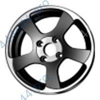 Литой диск СКАД Акула 5.5x14/4x98 D58.6 ET35 селена 1330008  комплект 4шт.
