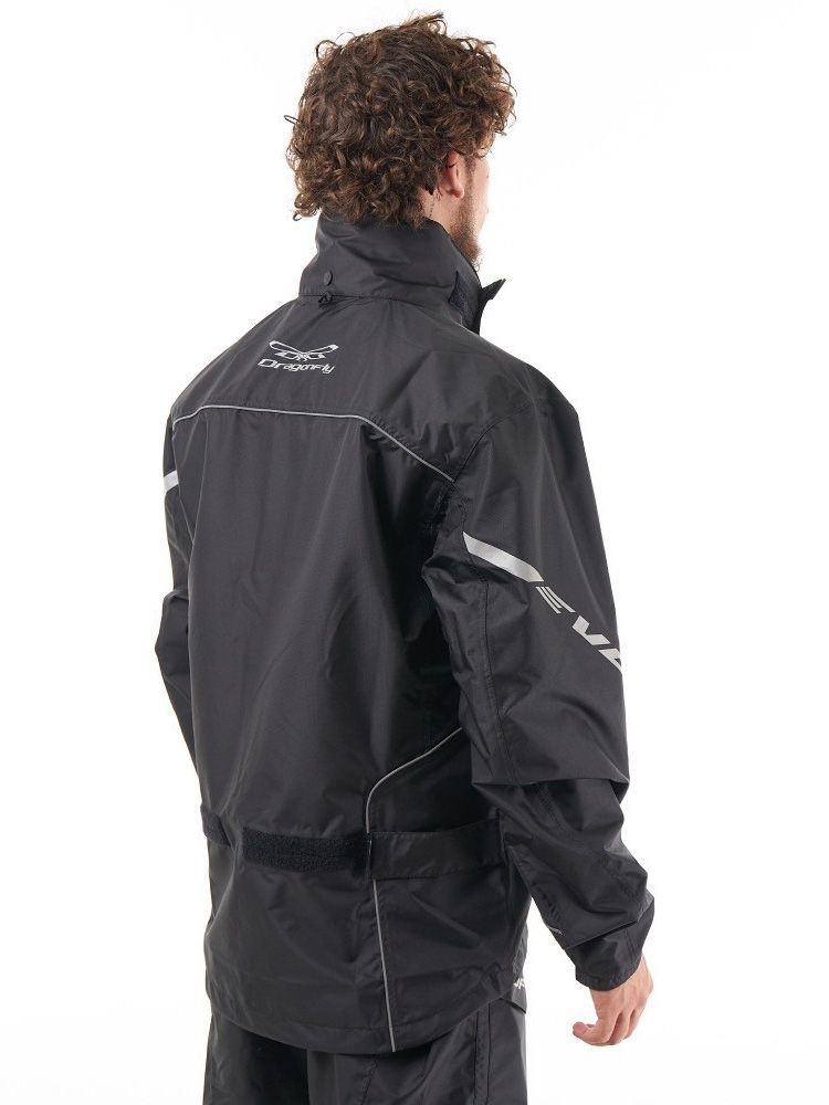 Куртка - дождевик DRAGONFLY EVO BLACK (2023) (мембрана 10000/8000) 400122-23-300 S