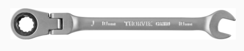Ключ комбинированный трещоточный шарнирный 10мм Thorvik CFRW10