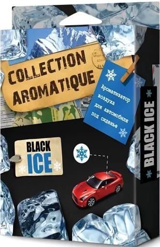 ароматизатор "collection aromatique" ca-25 под сидение (black ice)