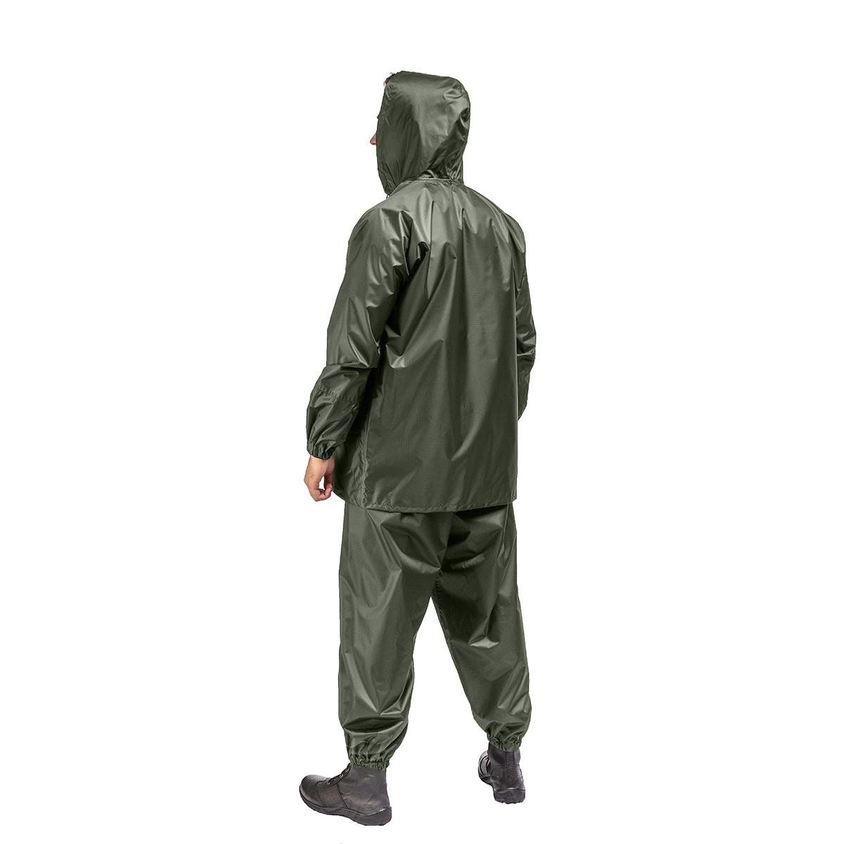 Костюм ветровлагозащитный Походный,  цв.зеленый PU 5000 р.56 (T-KS-VVZ-3XL-PU5-002) Helios