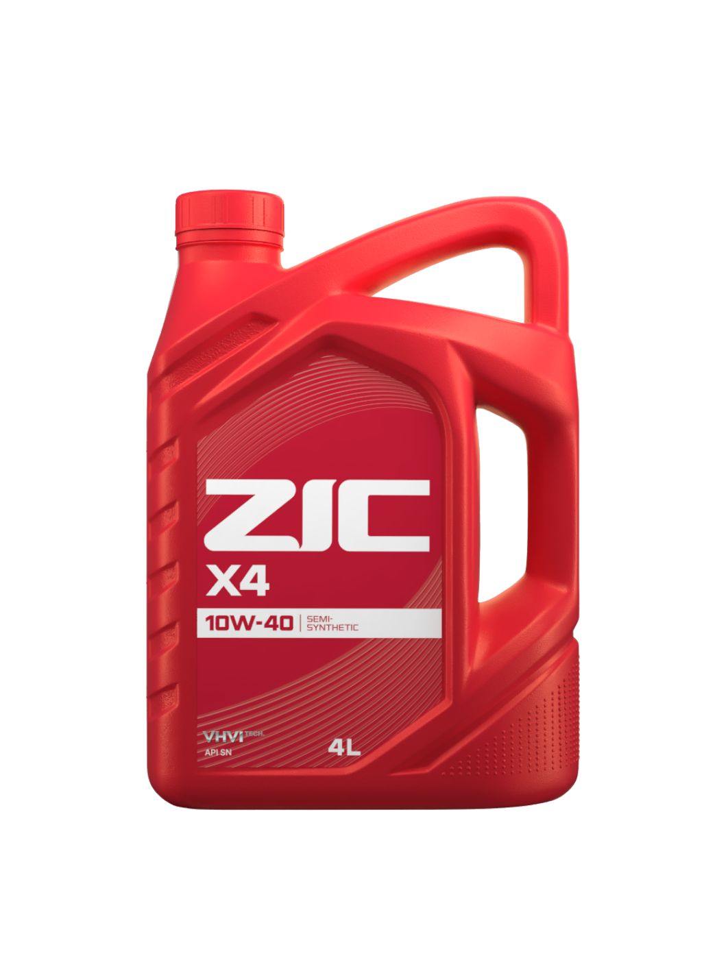 ZIC X4 10W40 4L полусинтетическое моторное масло