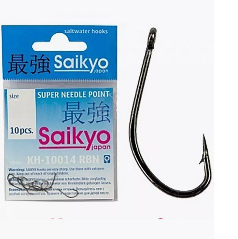 Крючки Saikyo KH-10014 Maruseigo BN №12 /уп.10шт/