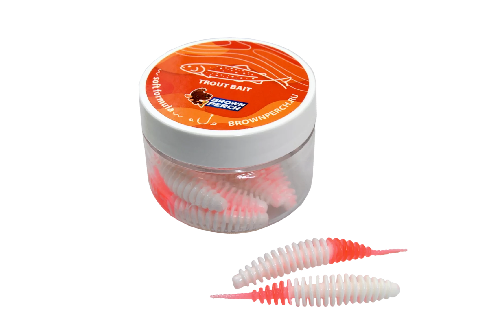 Приманка силиконовая Trout Lump (50 мм. цв. FS621, 10 шт.)
