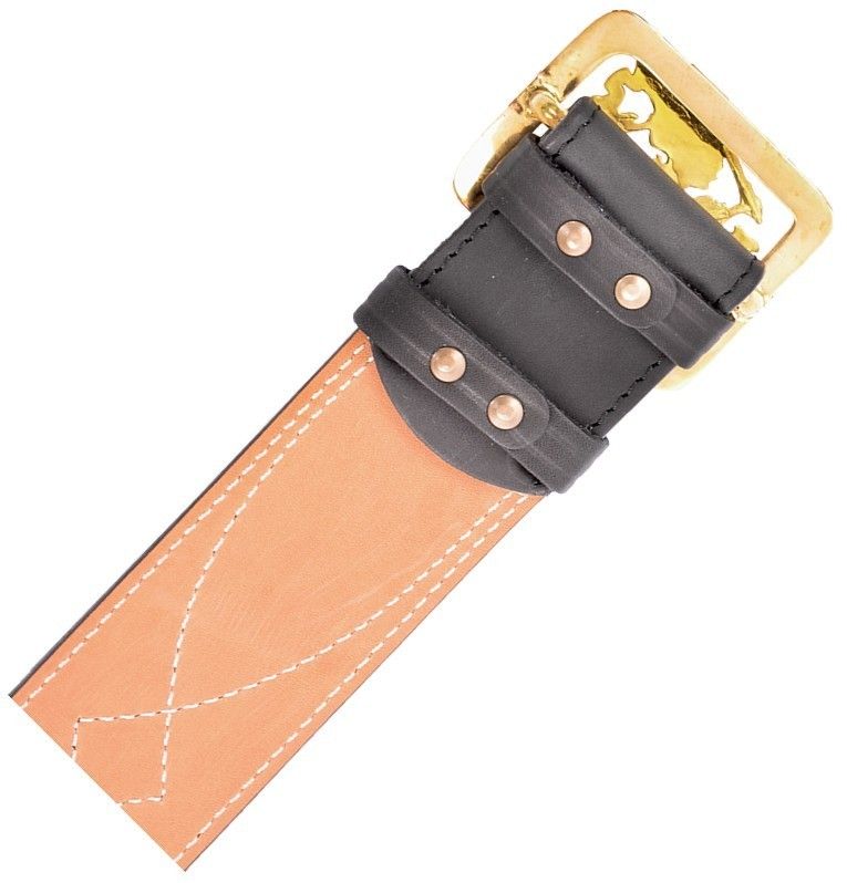 Ремень поясной "Патриот" 50 мм черный (140 длина,  № 4)