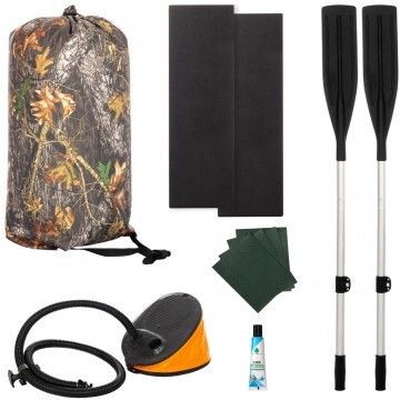 Лодка Бриз А260 надувное дно, зеленая Тонар