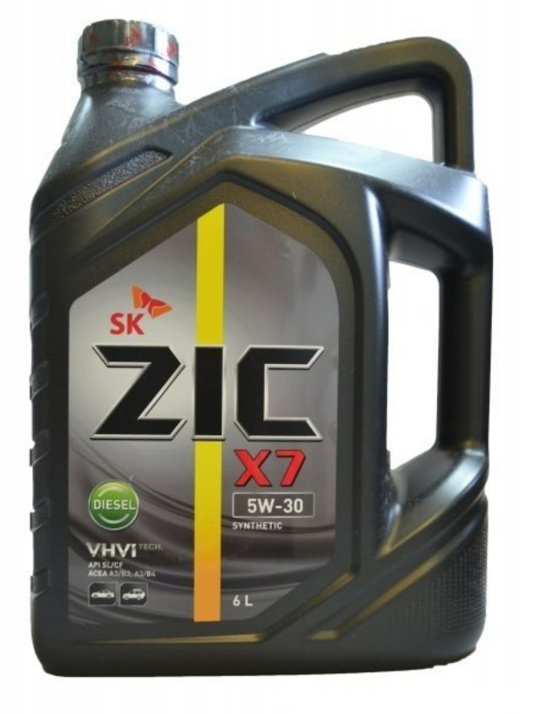 ZIC X7 DIESEL 5W30 6L синтетическое моторное масло
