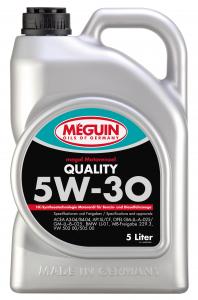 MEGUIN QUALITY 5W30 5л синтетическое моторное масло