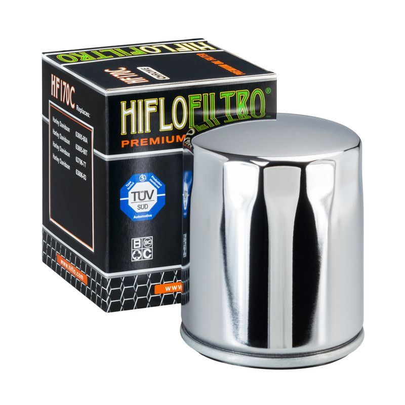 Фильтр масляный Hi-Flo HF170C хром