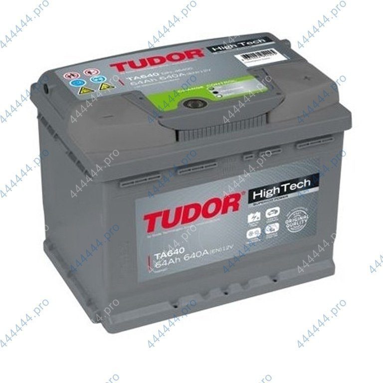 64 TUDOR High-Tech TA640 ЕВРО Аккумулятор зал/зар