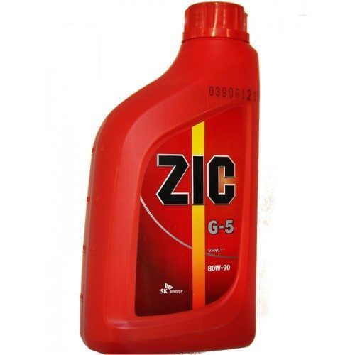 ZIC 80W90 G-5 GL-5 1L трансмиссионное масло