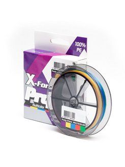 Шнур ProJig X-Force Multicolor 0, 24 мм,  17, 0 кг,  150 м