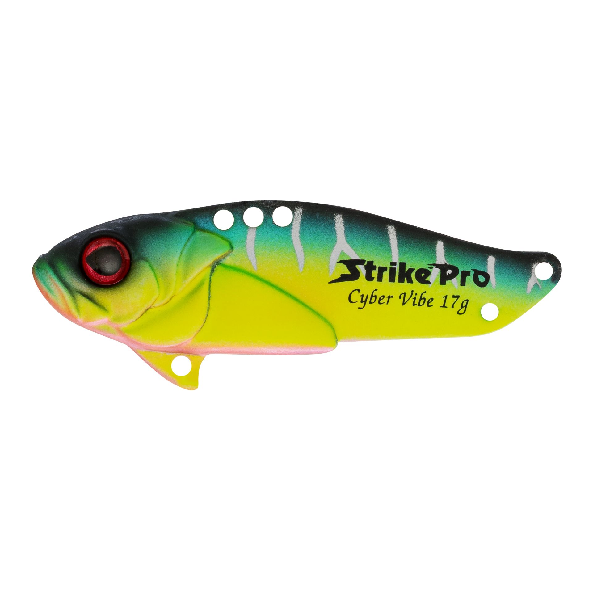 Блесна-цикада Strike Pro Cyber Vibe 45,  45 мм,  9, 1 гр,  цвет: Pearl Mat Tiger,  (JG-005C#A204S)