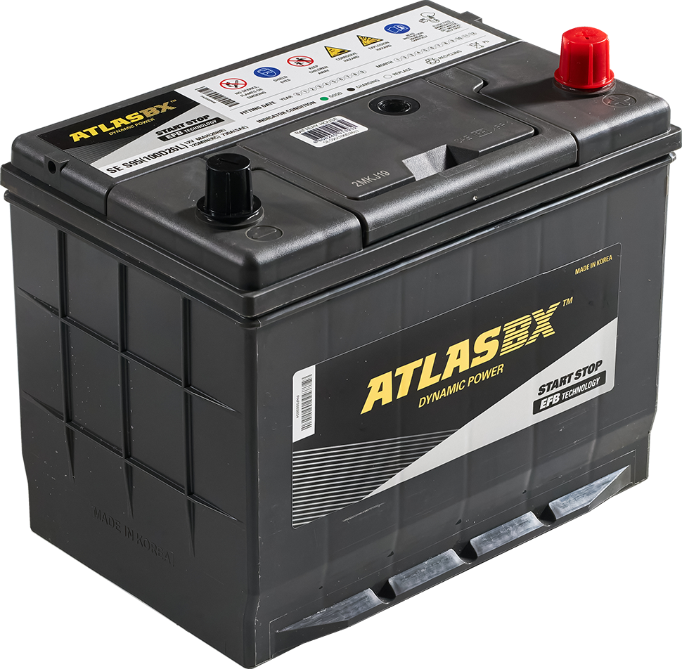68 ATLAS EFB AX SE S95 100D26L Евро Аккумулятор зал/зар