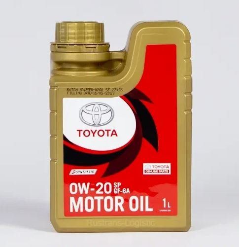 TOYOTA MOTOR OIL 0w20 SP/GF-6 1л ОАЭ 08880-84356 синтетическое моторное масло