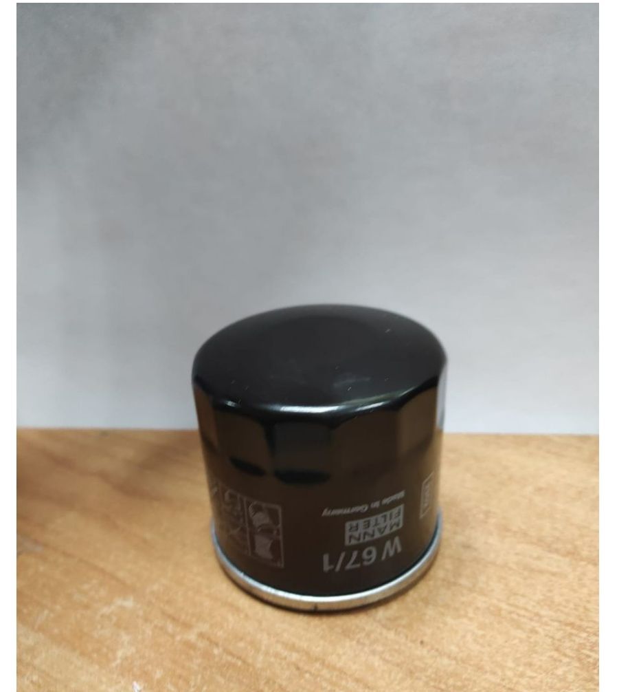 Фильтр масляный MANN W67/1 Аналог HF303/HF204/MW64/1 авто