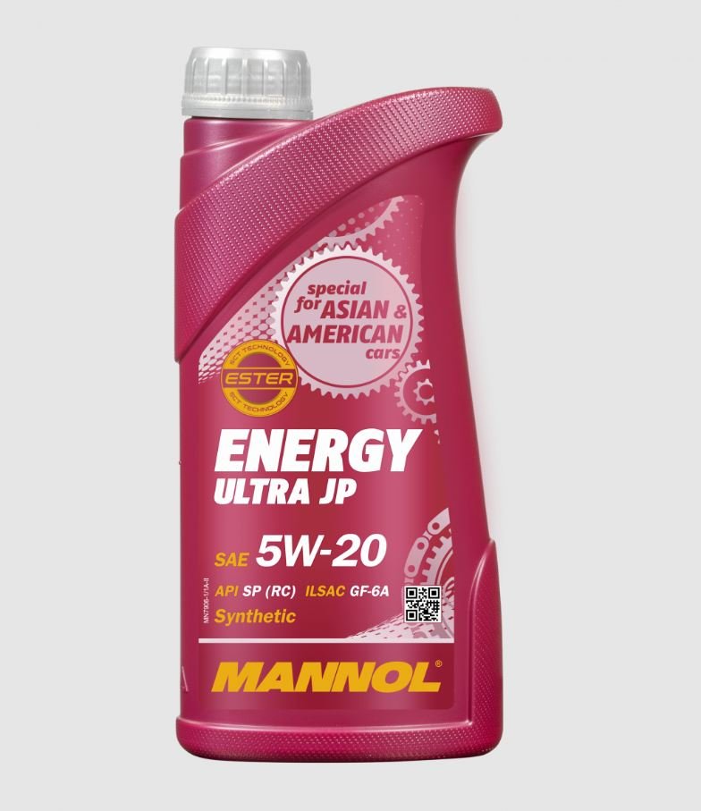 MANNOL Energy Ultra JP 5W20 7906 1л синтетическое моторное масло