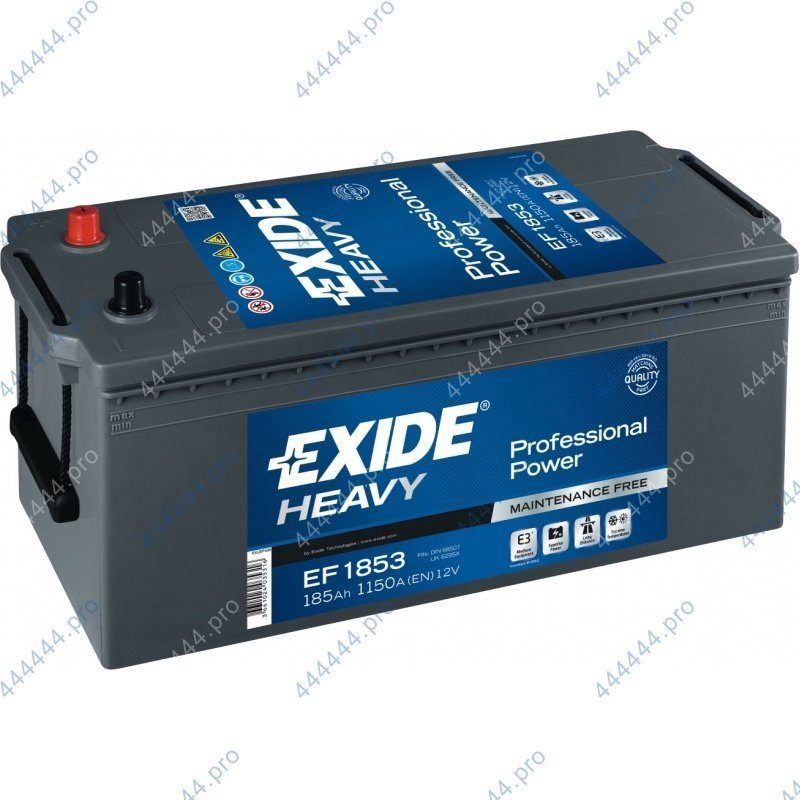 185 евро* EXIDE Heavy EF1853 Аккумулятор зал/зар