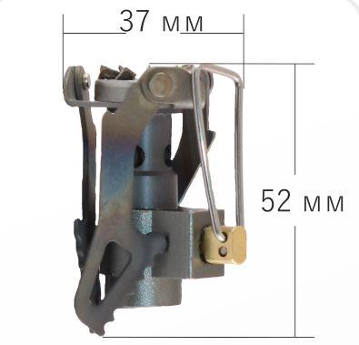 Плита газовая портативная "СЛЕДОПЫТ - Мечта Путешественника",  титановая