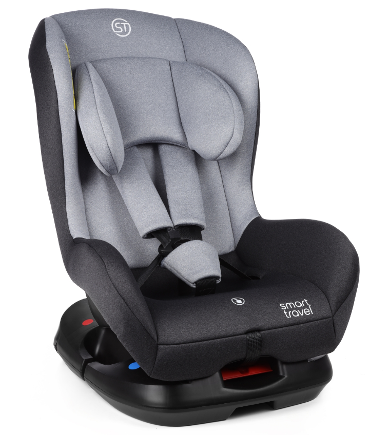 Детское кресло "SIGER" Smart Travel Leader (Light Grey) (0-7 лет) (от 0 до 18 кг)