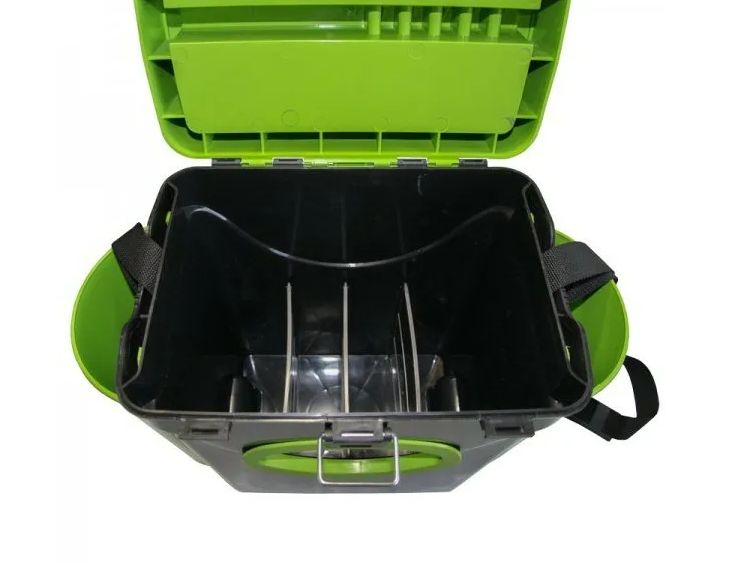 Ящик зимний "FishBox" (10л) зеленый Helios