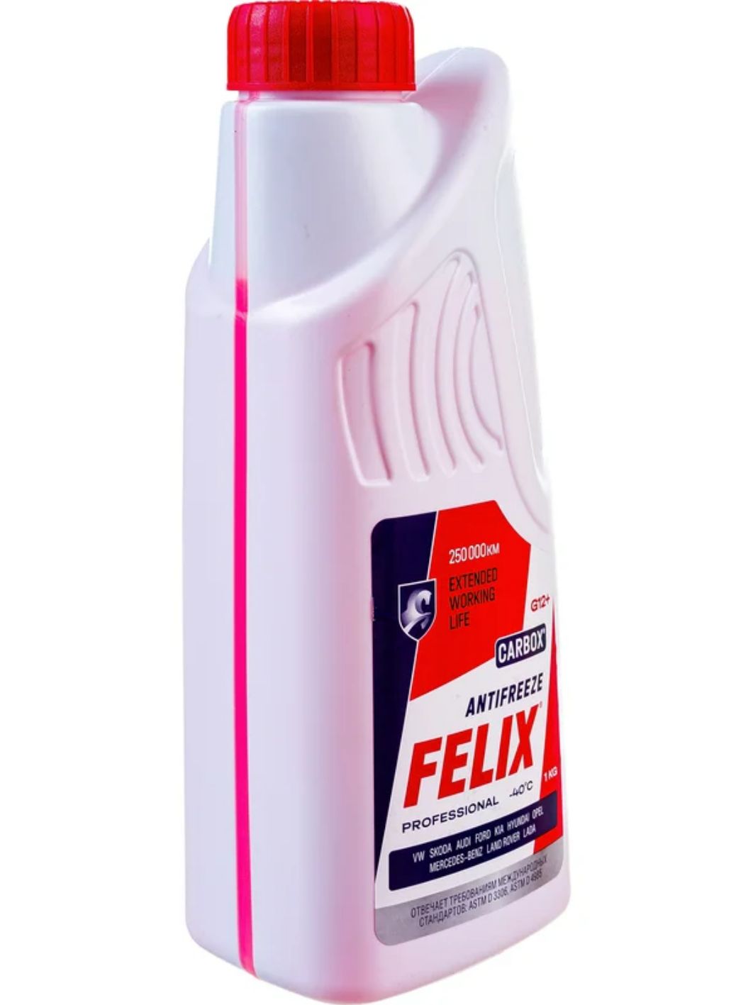 Антифриз FELIX CARBOX G-12+ 1л. красный