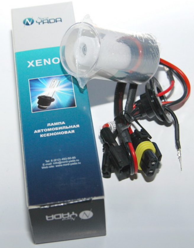 Лампа автомобильная ксеноновая YADA H11 5000K (1шт.)