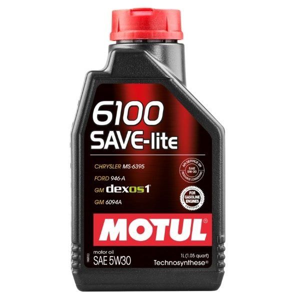 MOTUL 6100 Save-Lite 5w30 1L масло моторное 107956/113435