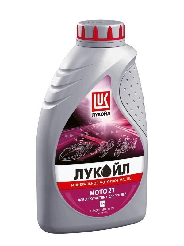 ЛУКОЙЛ МОТО 2Т 1л 2-х тактное минеральное моторное масло