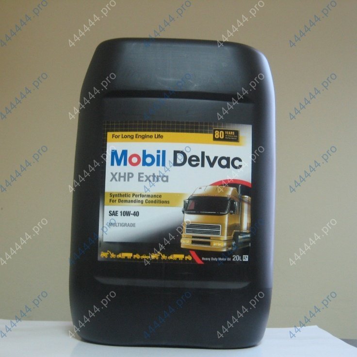 MOBIL 10W40 DELVAC XHP Extra 20L синтетическое моторное масло