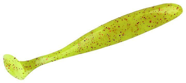 Приманка съедобная Keitech Easy Shiner 6.5" PAL #01 Chartreuse Red Flake