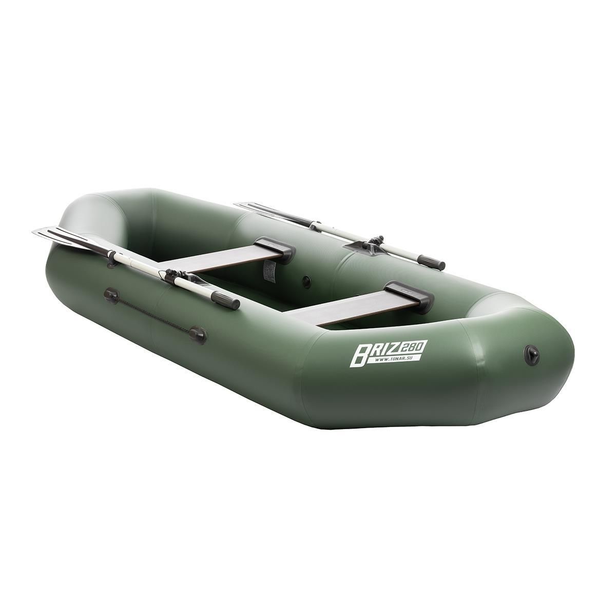 Лодка Бриз 280 зеленая Тонар