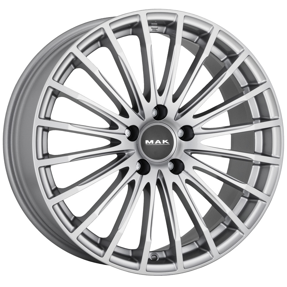 MAK Starlight 8, 0x18 5/112 ET35 d-66, 6 Silver (F8080FASI35WS2X)