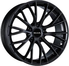 MAK Munchen 9, 0x18 5/120 ET20 d-72, 6 Matt Black (F9080MUMB20NB)