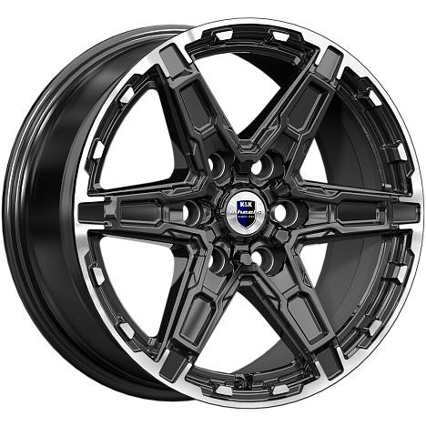 КиК Дистрикт (КС1159) 8, 0x18 6/139, 7 ET35 d-67, 1 чёрный бриллиант (Арт.83772)