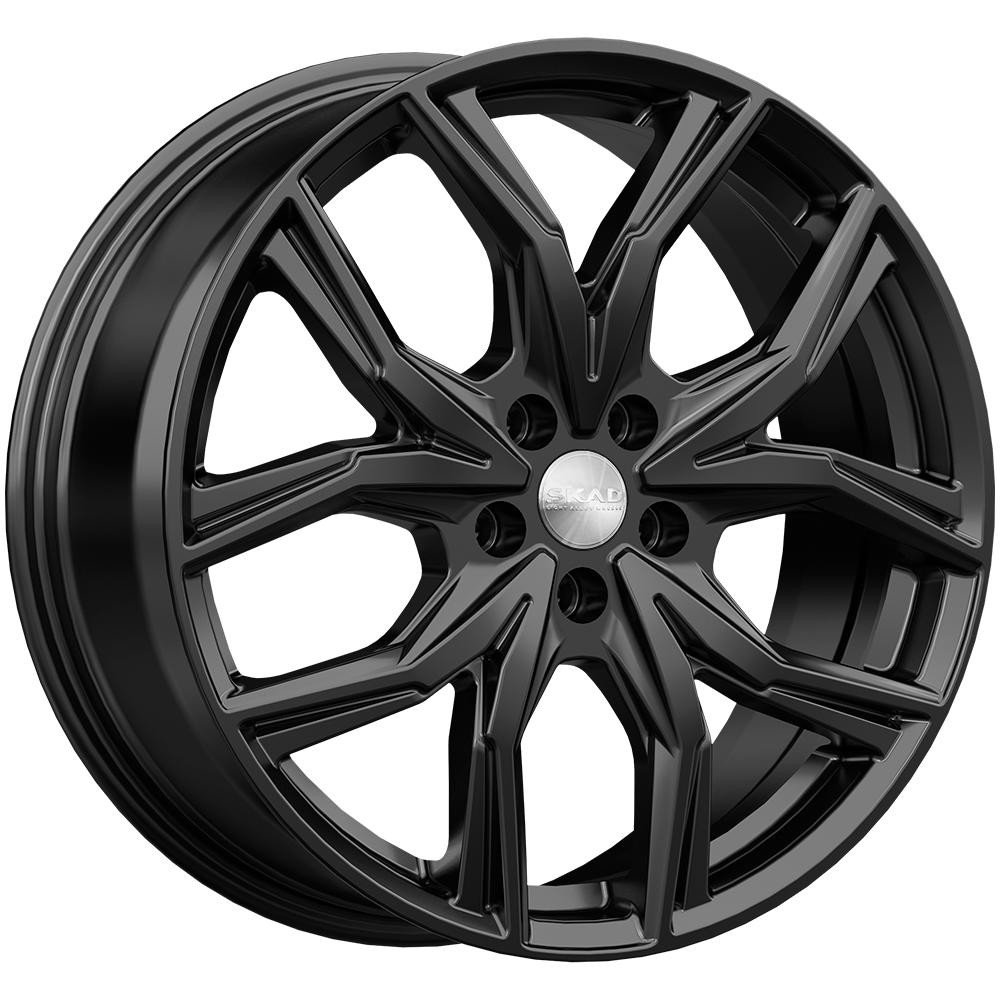 СКАД Арика 8, 0x19 5/120 ET53 d-72, 6 чёрный бархат (4622222)