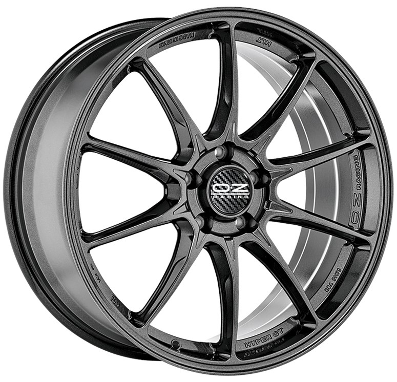 OZ Hyper GT HLT 8, 5x19 5/114, 3 ET40 d-75 Star Graphite (W01A15205T6) d-L