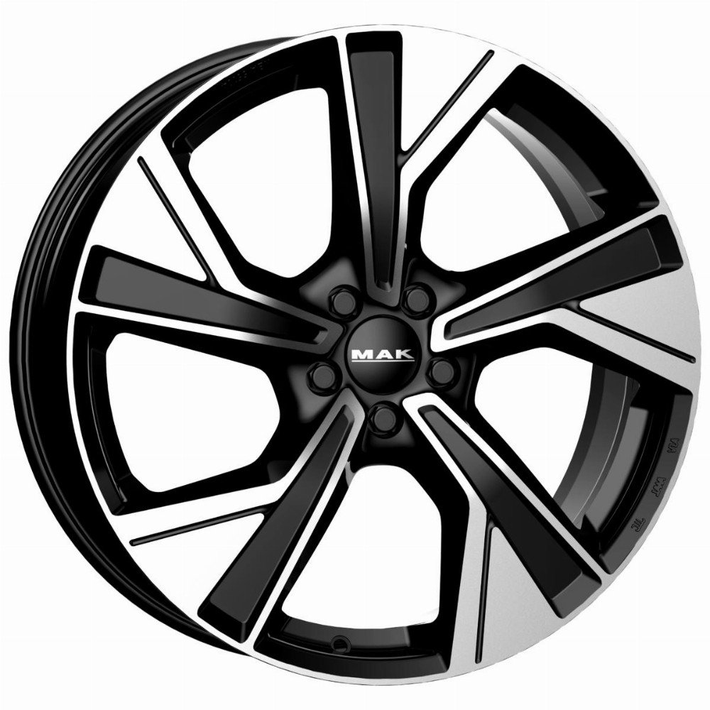 MAK Malmoe 7, 5x19 5/108 ET50 d-63, 4 Black Mirror (F7590OEBM51GD4X)