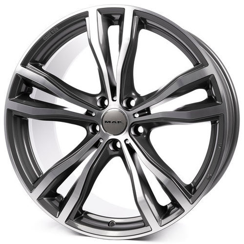 MAK X-Mode 9, 5x21 5/112 ET37 d-66, 6 Gunmetal Mirror Face (F9521XMQM37WS1X)