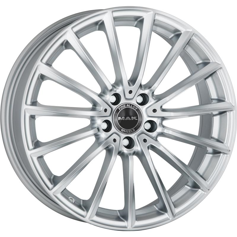 MAK Komet 8, 0х18 5/112 ET43 d-66, 6 Silver (F8080KMSI43WS3X)